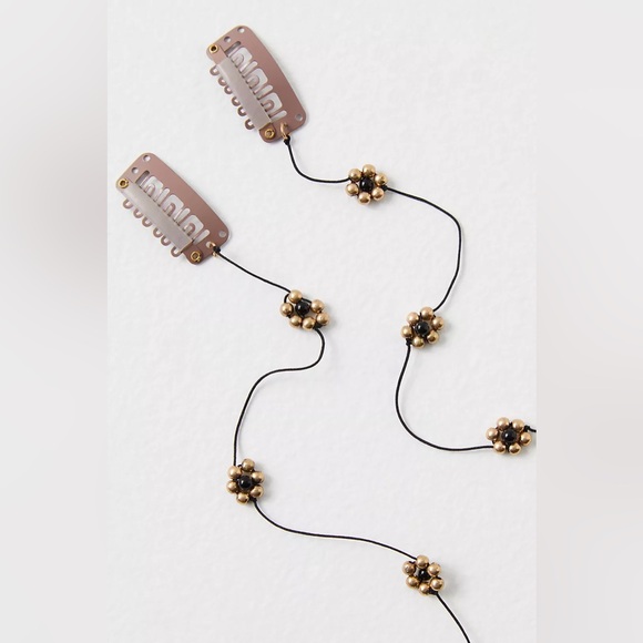 Free People Pretty Little Flower Braid Ins Set of 2 - Picture 3 of 3